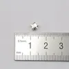 Luźne kamienie szlachetne 5,6 mm 5pcs 925 Srebrny srebrny dystanse koraliki Star Peads Znakomite pentagram bransoletka biżuteria Making DIY