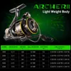 Seaknight Brand Archer2 시리즈 낚시 릴 5.2 1 4.9 1 Max Drag Power 28lbs 알루미늄 스풀 물고기 경보 회전 릴 2000-6000 240119