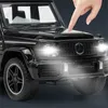 132アロイトレーラーRVトラックカーモデルダイキャストメタルレクリエーションオフロード車キャンピングカーモデルサウンドアンドライトキッズトイギフト240118