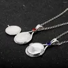 Pendant Necklaces TV H2O Just Add Water Necklace Mermaid Shell Can Open Locket For Women Men Choker Cosplay Jewelry Gift