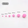 Flores decorativas 1500 pçs 10mm pompons macio pom poms bola de pele artes brinquedos artesanato diy costura tecido suprimentos casamento decoração para casa atacado