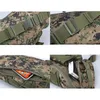 Outdoor Waist Bag Men's Tactical Waterproof Molle Camouflage Hunting Hiking Climbing Nylon Mobile Phone Belt Pack Combat Bags 240127