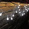 Cordas 2M 20LED Bola Colorida Luzes de Corda AA Bateria Operada Fada Festa de Feriado Casamento Natal Piscando LED Decoração de Casa