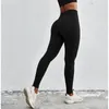 Aktiva byxor skjuter upp sömlösa leggings för fitness hög midja träning tights sport kvinna gym som kör scrunch yoga