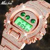 Missfox G Style Men Watch Wastwatch Wistwatch 30M LED ROSE GOLD CLOCK WATCH XFCS RELOGIOS MASCULINO2225