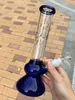 10 polegadas base de cabaça vidro bong copo fumar narguilé tubulação de água bubbler percolador bongos com downstem e 14mm tigela de tabaco masculino