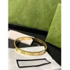 2024 Marca Cacciavite in oro Designer Coppia di moda Polsino per le donne di alta qualità Bracciale in acciaio inossidabile 316L Gioielli 889yyy