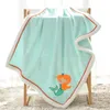 Coperte Siyubebe Coperta per neonati Infantile Addensare Flanella Swaddle Busta Passeggino Cartoon Born Biancheria da letto 75 100