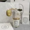 Luxury Diptyques Baies Limited Scented Candle Merry-go-round Lid Gift Box Set Fig Fragrance Candles Home Decor Birthday Companion Christmas Gift