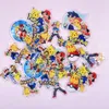 Charm 4,5 cm 10 stycken kawaii akryl liten animerad tecknad charm diy dekorativ väska örhängen nyckel ring lapp smycken tillverkade