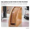 Keukenopslag Koffiepapierdoos Filters Houder Organisator Containerrek Huishoudelijke standaard Desktop