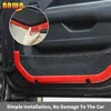 Bilarrangör Bawa Door Net Pocket Decorative Frame For Jeep Gladiator JT 2024 Inner Storage String Bag Wrangler JL