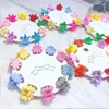 Acessórios de cabelo 30/50pcs mini clipes infantis bebê bonito pequeno flor garra clipe para meninas plástico moda hairpin conjunto