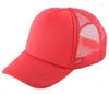 Bollmössor 1 bit anpassad logotyp mesh hattar mäns avkoppling hatt vuxen justerbar polyester baseball studenter gratis design