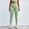 Aktiva byxor skjuter upp sömlösa leggings för fitness hög midja träning tights sport kvinna gym som kör scrunch yoga