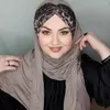 Ubranie etniczne muzułmańskie abaya modalne luksus hidżab abayas hidżabs for woman turban koszulka głowa szalik islamski sukienki kobiety turbany natychmiastowe opakowanie