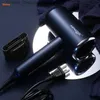 Hair Dryers Professional Ionic Hair Dryer 3 Temperature Adjustable Hot And Cold Wind Hair Dryer Electric Hairdressing Equipment For Home Q240131