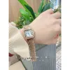 مصمم Diamond Watch Panthere Wome Watches عالي الجودة حركة الكوارتز Uhren حزام الفولاذ المقاوم للصدأ Womeatches Iced Out Etting Montre Cater Luxe مع Box 5fzy