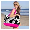 Förvaringspåsar bogg väska Sile Beach Custom Tote Fashion Eva Plastic 2023 Women Summer Drop Delivery Home Housekee Organisation Dh75n ZZ