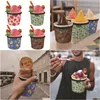 Drinkware Handle Sublimation White Ice Cream Pint Sized Koozies Submersible Thermal Insation Cup Holder Drop Delivery Home Garden Ki Dhkxr