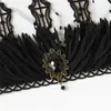 Pinces à cheveux couronne de reine noire, bandeau gothique, diadèmes de sorcière