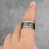 Cluster Rings Amulet Chinese Beasts Good Luck Stainless Steel Mens Punk Cool For Male Boyfriend Biker Jewelry Creativity Gift Wholesale