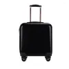スーツケースデザイナースモール18 "ローリング荷物女性スタイルホイールトロリーボックス旅行服キャリーケース