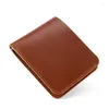 Portefeuilles en cuir véritable portefeuille pour hommes grande capacité pratique porte-carte bancaire voyage quotidien petit sac à main goutte en gros