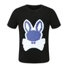 Haikyuu Mens T-shirts Women T-shirts Psychoes Bunnies Cotton T Shirt Fashion Letter Casual Summer Printing Short Sleeve Par Casual Outdoor High Quality T Shirt