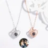 Collana foto di proiezione di collane per donne collana foto commemorativa personalizzata regalo di gioielli per la ragazza