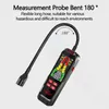 50-10000ppm Color Screen Digital Gas Leak Detector Audible Visual Alarm Combustible Flammable Natural Methane Alcohol Tester