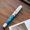 Majohn M400 Fountain Pen 6 Dönüştürücü Reçine Yazan Mürekkep Ofis Okulu Malzemeleri Yüksek Kaliteli Hediye Pens 240124