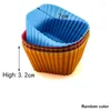 Stampi da forno 1-5PCS Set Stampo per torta in silicone a forma rotonda Stampi per cupcake e muffin Cucina Cottura Bakeware Maker Strumenti di decorazione