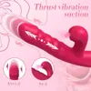 Xbonp 20 режимов вибратор G-Spot для женщин Мощный клиторальный сосущий вакуумный стимулятор фаллоимитатор секс-игрушка для женщин товары для взрослых 18 240129
