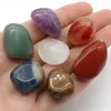 Decorative Figurines 2024 Natural Crystal Chakras Amethyst Stone Healing Meditation 7 Yoga Box Chakra Reiki Gifts Decoration Collection Se