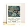 Resimler Londra Yeraltı Sanat Nouveau Resim Duvarı De William Morris Canvas Victoria ve Albert Müzesi Sergisi Poster DHWFM