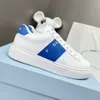Designer Sneaker Fashion Lady Plateforme Triangle Shoes Brand Letters Men White Sneakers Taille 35-46