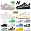 Designer Low Top Kadın ayakkabıları, erkek Skeleton Black White Panda Cactus Jack Utopia Nocta Terror Squad On Cloud LVAF1 Green Trainers Sneakers