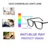 OCCI CHIARI Computer Brillengestell Herren Mode Optische Brillengestelle Klare Linse Blaulicht Gaming Brillen Rezept Männlich 240118