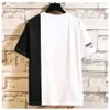 Pang Ge Extra Large Men's Clothing Splicing Personalized Half Sleeves Summer Plus Weight Plus Fat Man Round Neck Short Sleeve T-shirt 11XL Summer