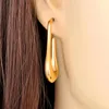 Stud Earrings Lokaer Stainless Steel Geometry Water Drop Gold Plated Bohemia Party Ear Jewelry For Women No Allergic Fading E23070