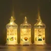 Portacandele Portacandele vintage Luci a led Lanterne Lanterna decorativa appesa in metallo Portacandele Decorazioni per la casa per matrimoni all'aperto al coperto