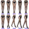 Women Socks Sexy Retro Gothic Net Stockings Mesh Fishnet Tights Black Pantyhose Floral Hollow Out Erotic Lingerie Underwear Party Club