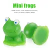 Obozowe meble 100pcs Little Frog Desin rzemiosła miniaturowe posągi krajobrazowe ozdoby sztuczne żaby figurki Mały modelowy ogród