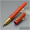 Pallpoint Pens Wholesale Promotion - Magnetic Magnetic عالية الجودة M Series Series Ball Pen Red Resin Resin