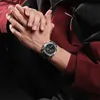 Inne zegarki NaviForce oryginalne męskie zegarek Wodoodporny kwarcowy pasek ze zegarem z podwójnym wyświetlaczem Świeciowy zegar Reno Masculino J240131