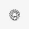 Nouveauté Charms 925 Sterling Silver Pave Snake Chain Pattern Clip Charm Fit Original European Charm Bracelet Bijoux De Mode Ac351v