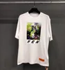 Summer Men's Designer T-shirt Casual Man Womens Heron White Classic Image Print Letter Loose Cotton T Shirt Short Sleeve Mens Herons Tee Hip Hop Top Clothes Big 754