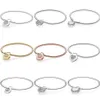 Moments Lock Your Promise Regal Heart Signature Padlock Bracelet Fit Fashion 925 STERLING SILVER BANGRE BANGRE CHARM DIY JEWELRY214F