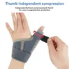 Handledsstöd 1pc splint thumb stag wrap carpal tunnel artrit tendonit sprain tumme support bandage gym sport handledsskydd yq240131